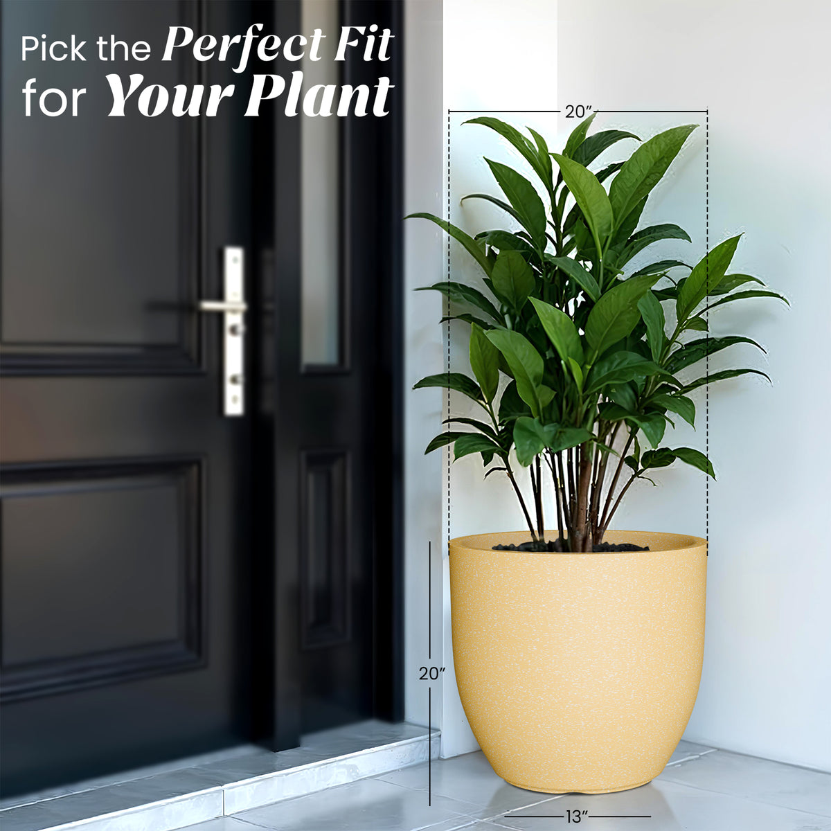FOX B | P CUP PLANTER 17 INCH TO 40 INCH