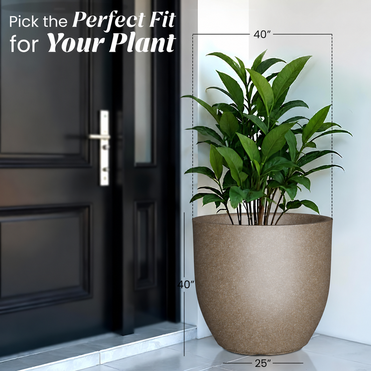 FOX B | P CUP PLANTER 17 INCH TO 40 INCH