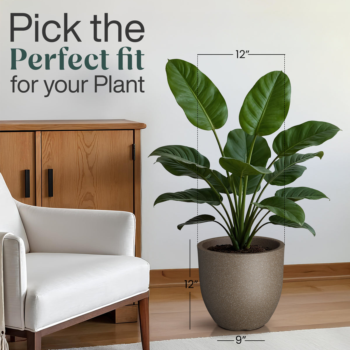 FOX B | P CUP PLANTER 6 INCH TO 15 INCH