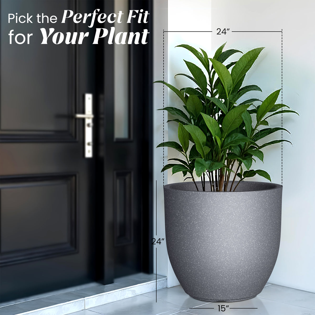 FOX B | P CUP PLANTER 17 INCH TO 40 INCH