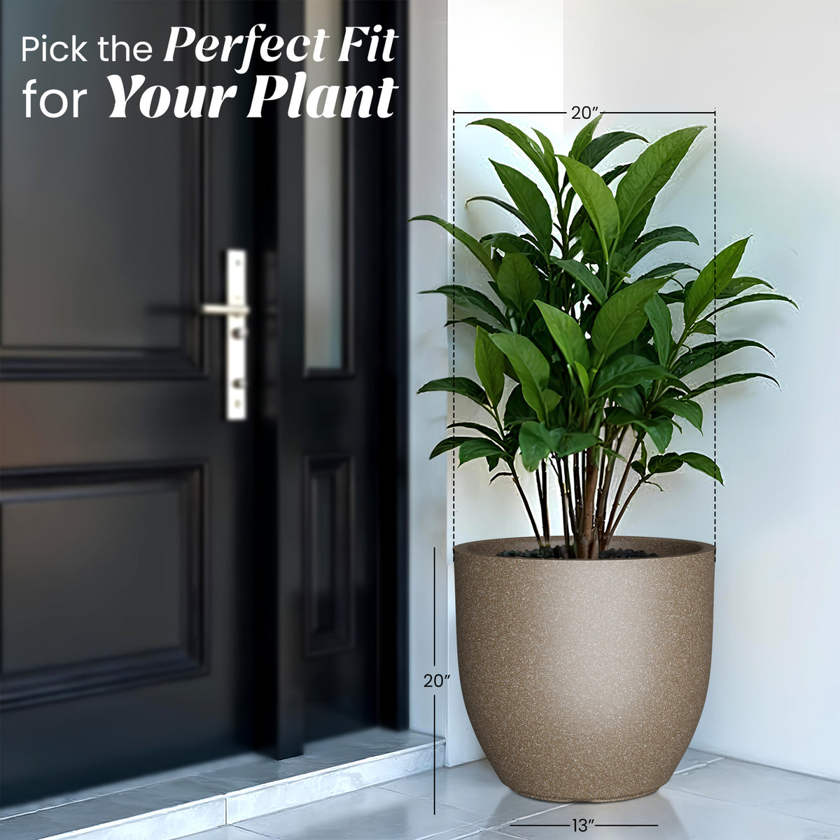 FOX B | P CUP PLANTER 17 INCH TO 40 INCH