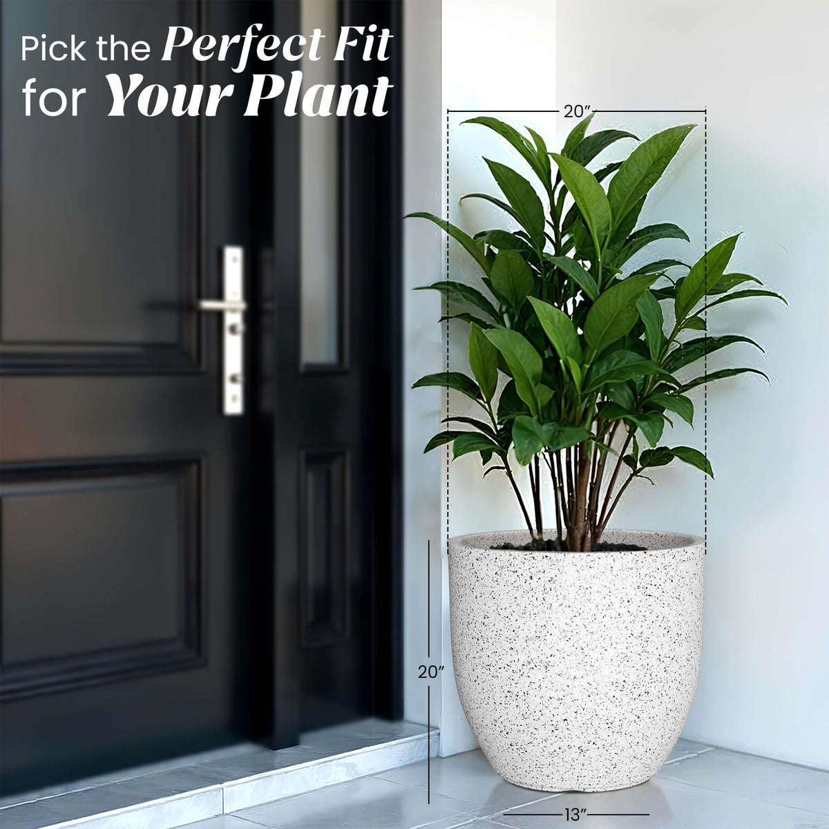 FOX B | P CUP PLANTER 17 INCH TO 40 INCH