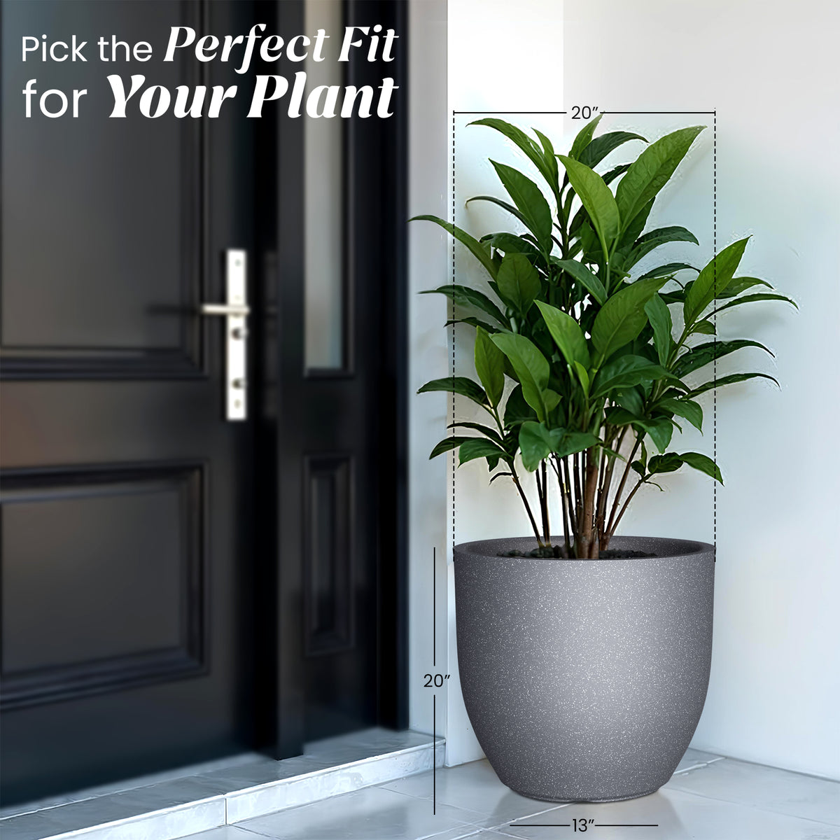 FOX B | P CUP PLANTER 17 INCH TO 40 INCH