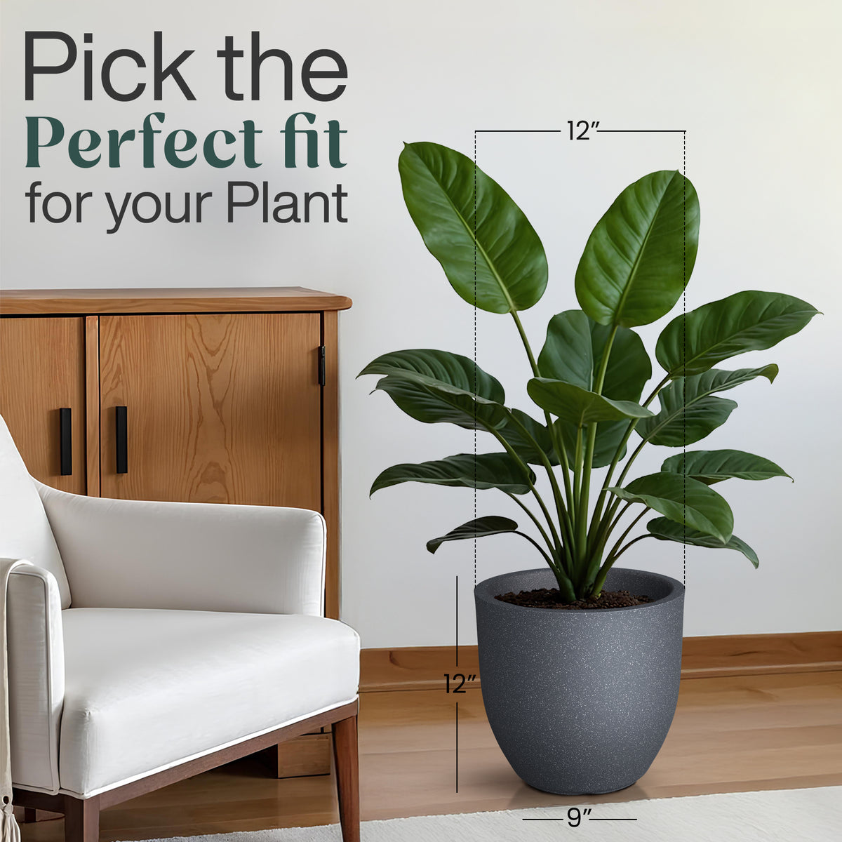 FOX B | P CUP PLANTER 6 INCH TO 15 INCH