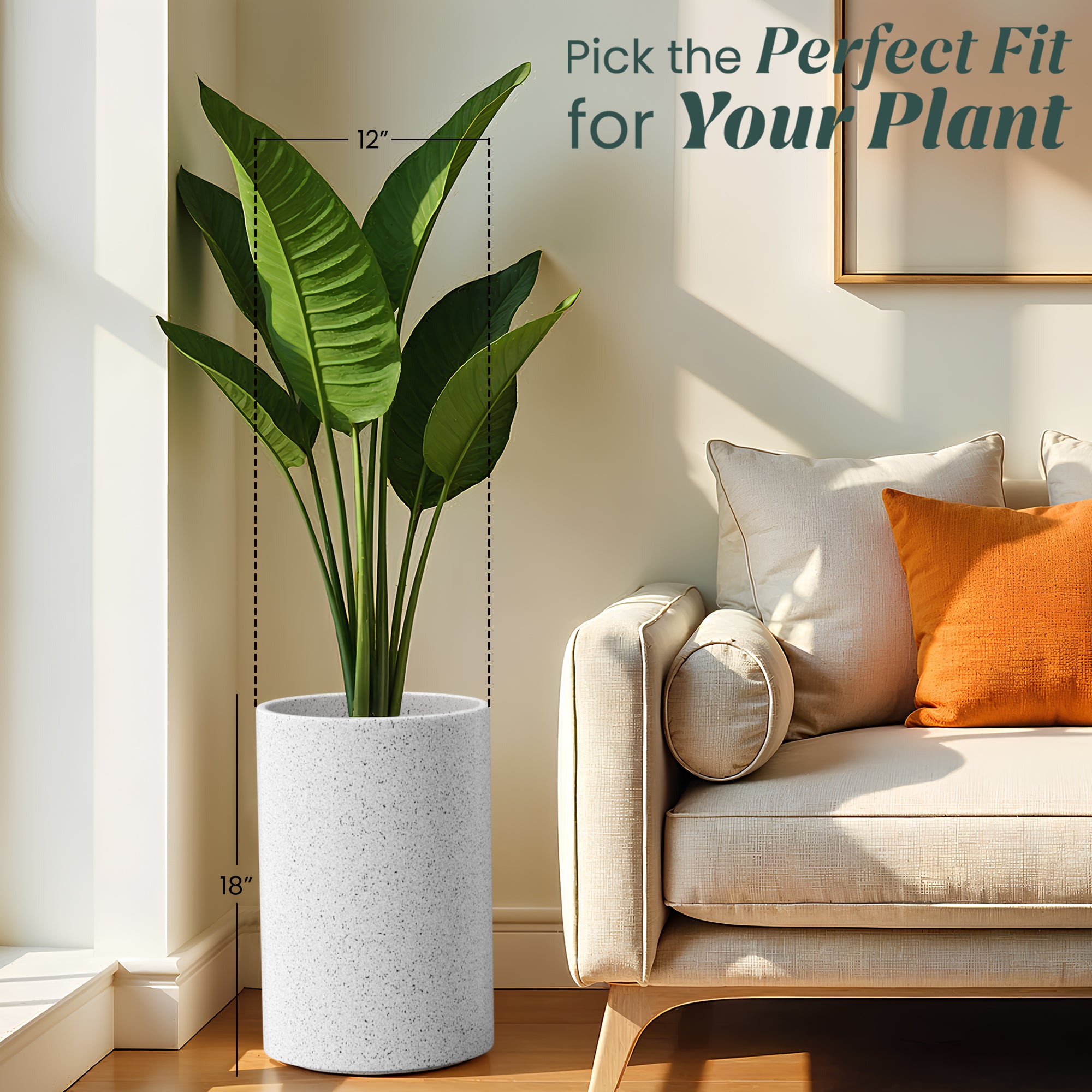 FOX B | CILIN TALL PLANTER