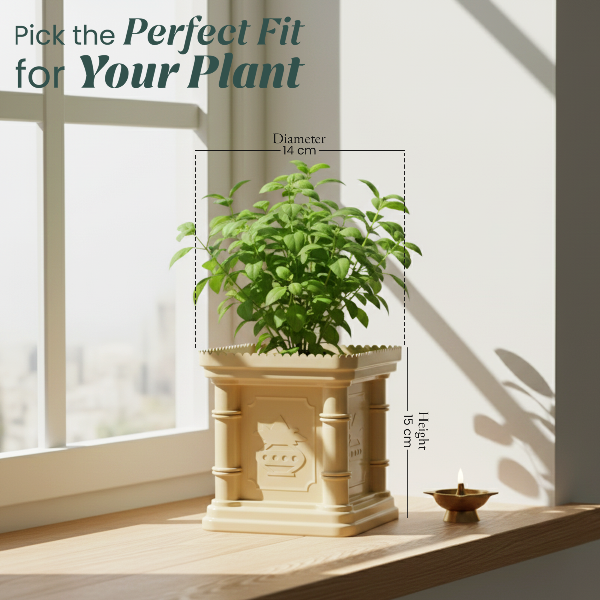 SHERA | TULSI PLANTER