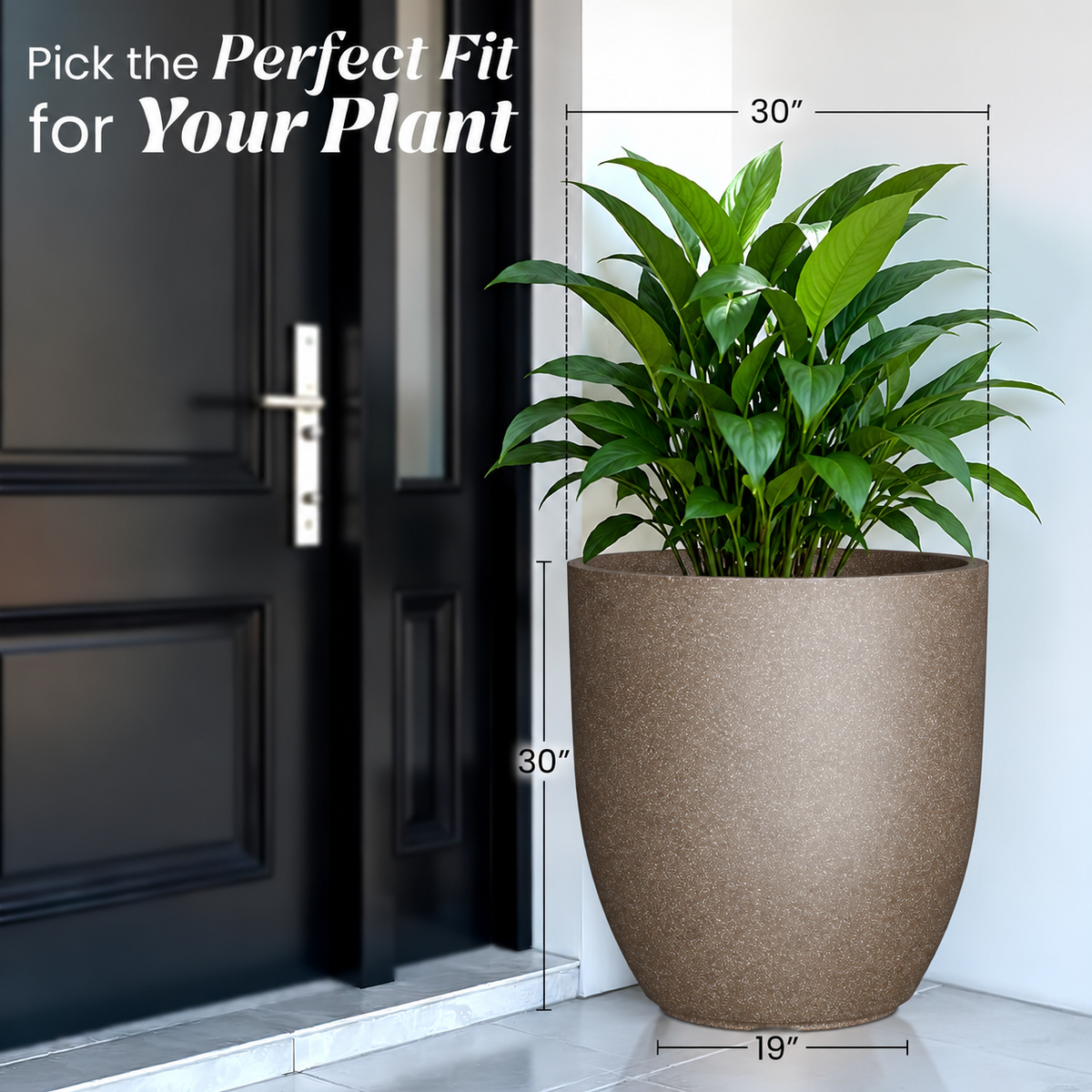 FOX B | P CUP PLANTER 17 INCH TO 40 INCH