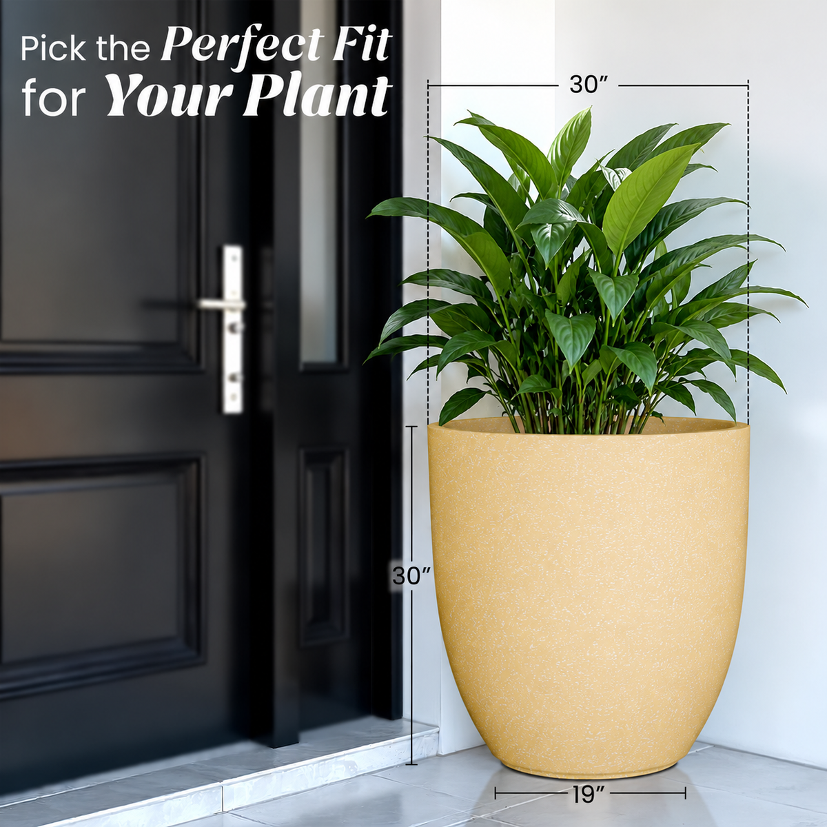 FOX B | P CUP PLANTER 17 INCH TO 40 INCH