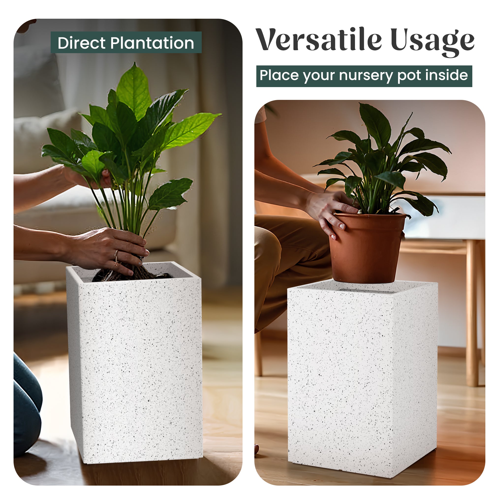 FOX B | CUBO TALL PLANTER