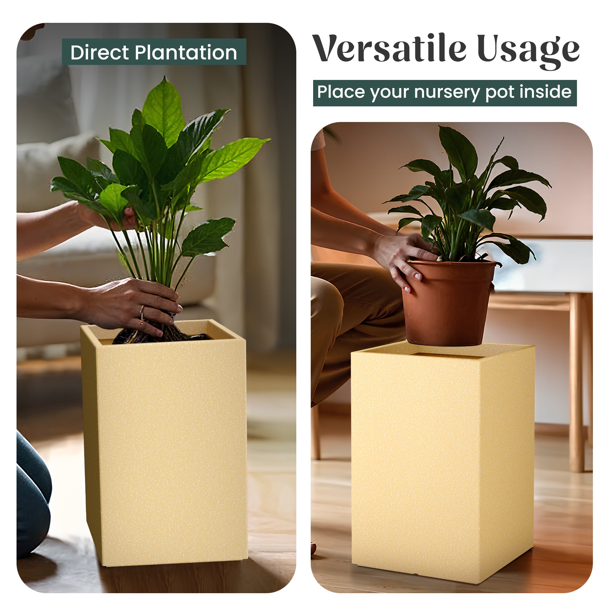 FOX B | CUBO TALL PLANTER