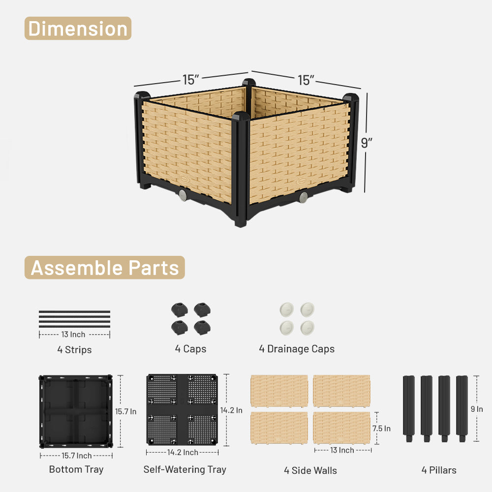 SHERA | URBAN GROW PLANTER