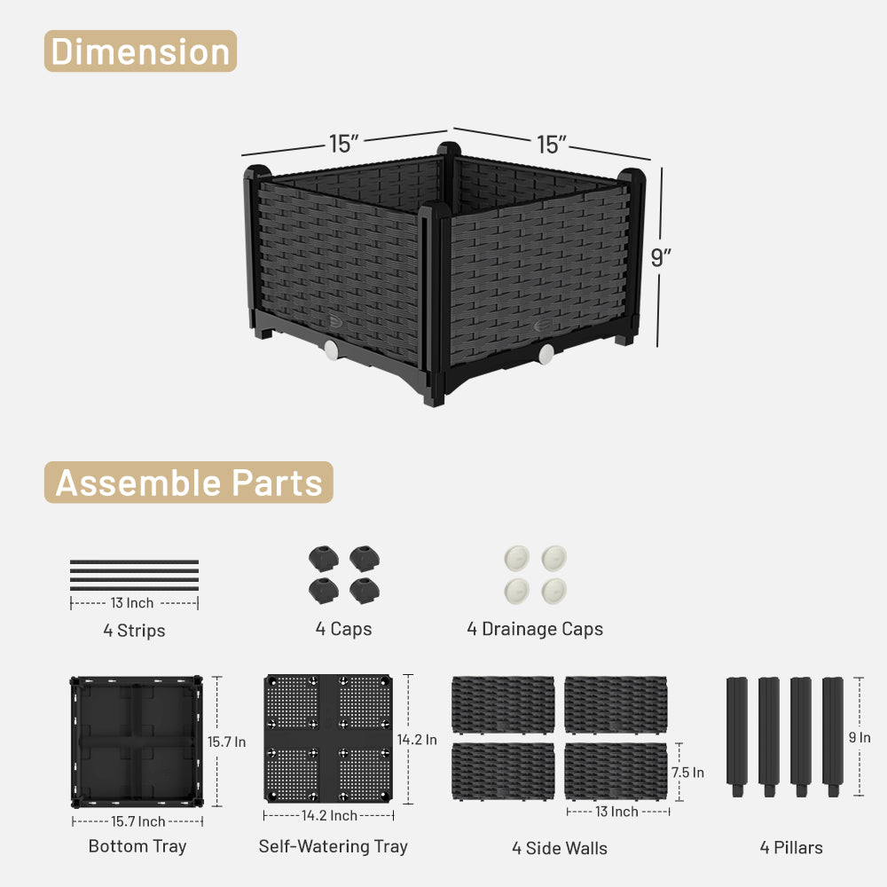 SHERA | URBAN GROW PLANTER