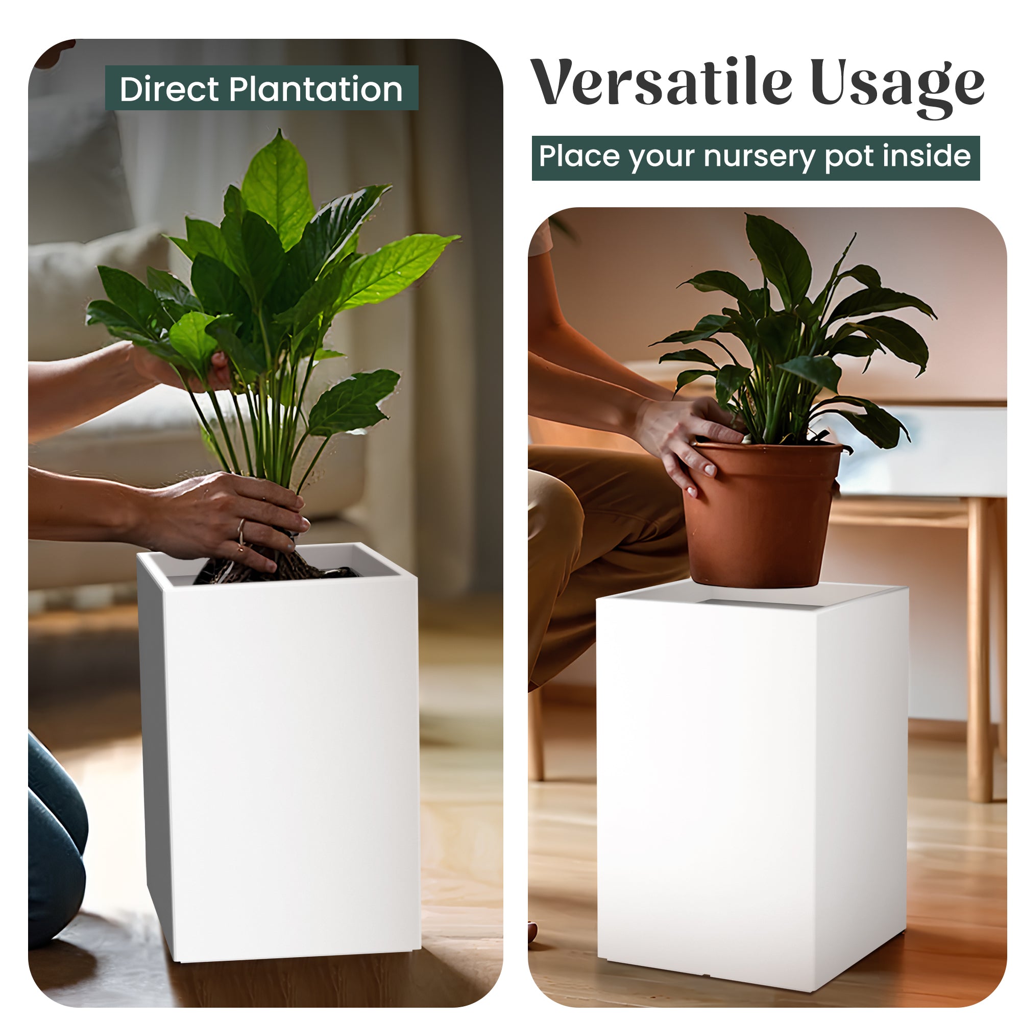 FOX B | CUBO TALL PLANTER