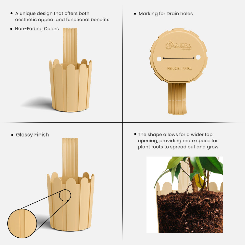 SHERA | FENCE WRL PLANTER