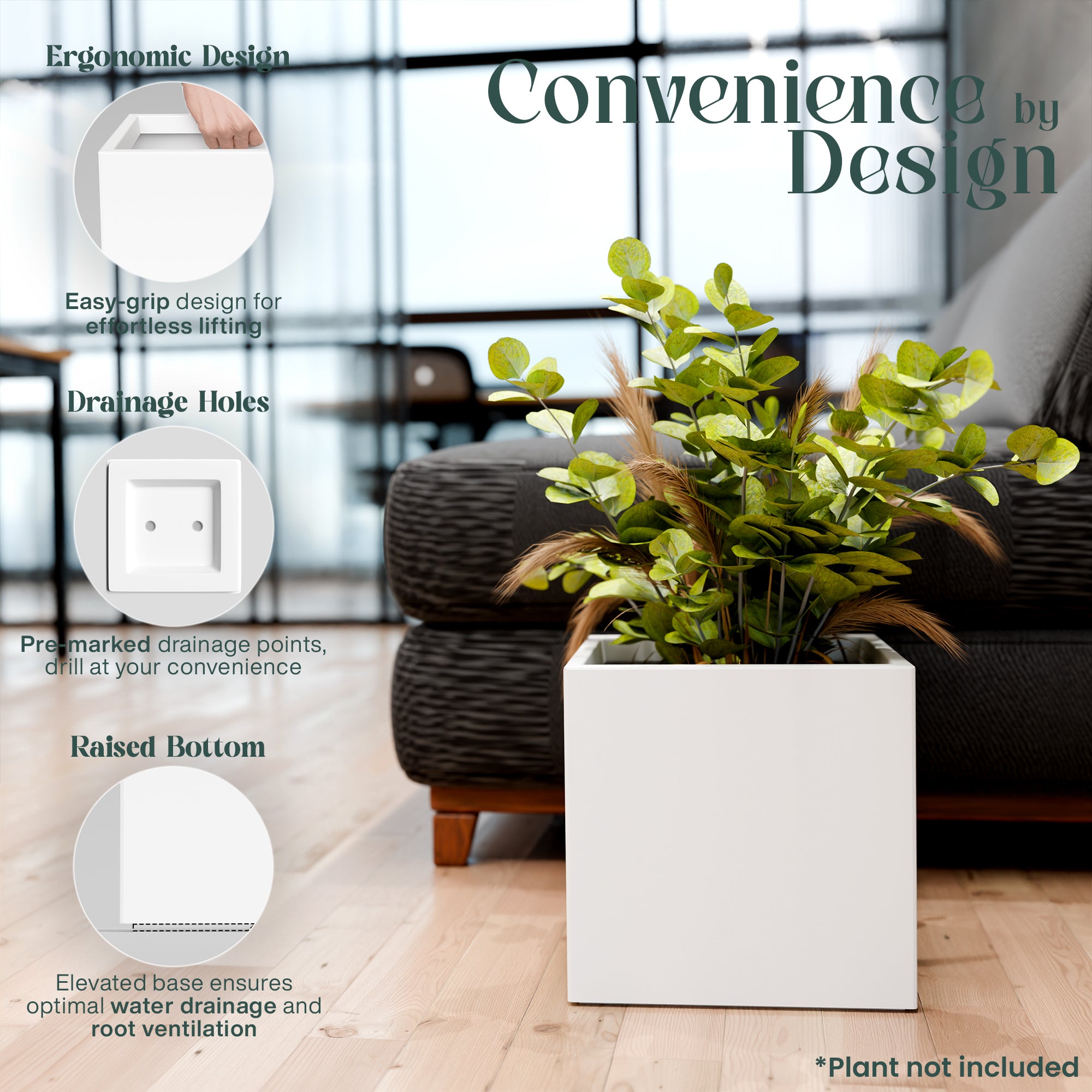 FOX B | CUBO PLANTER