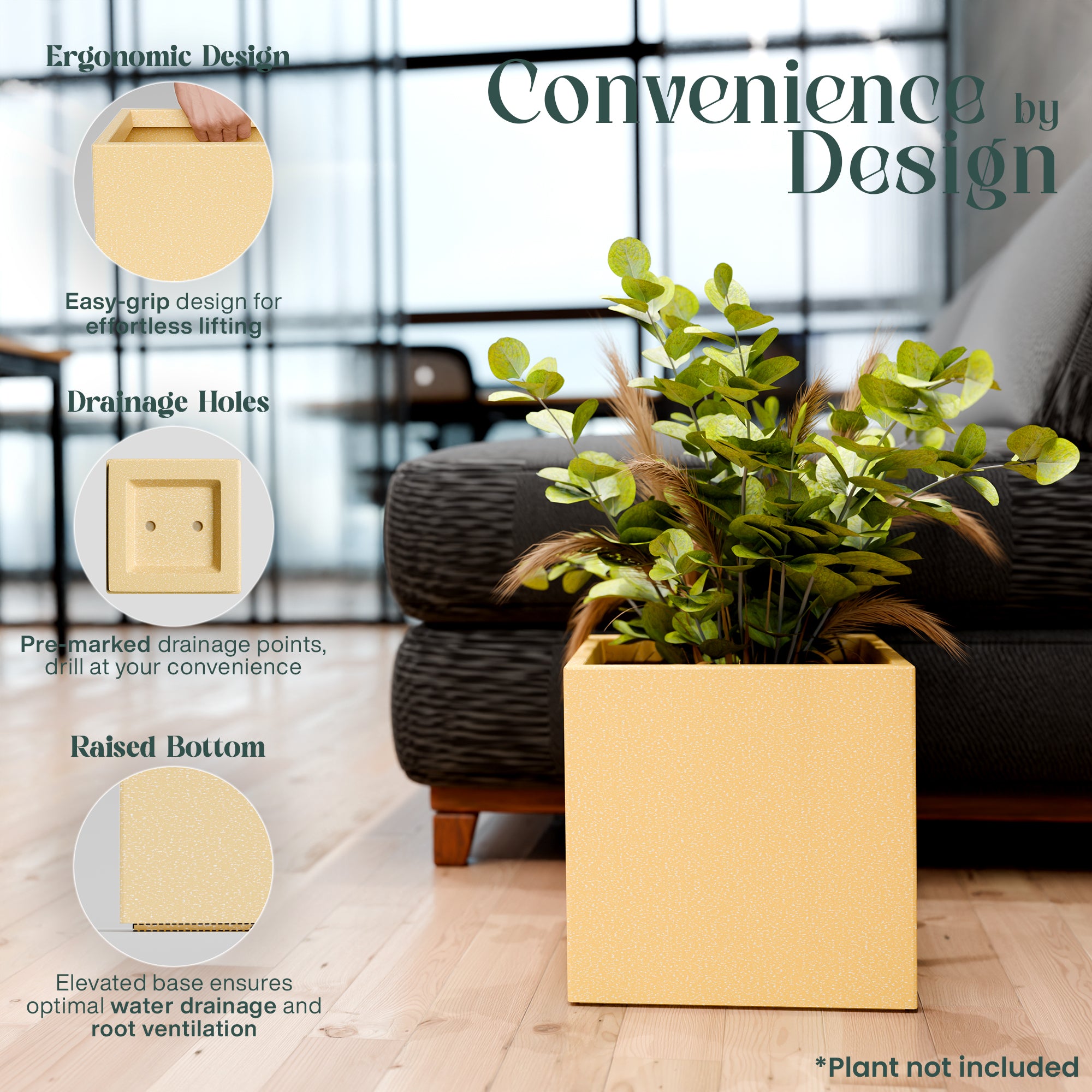 FOX B | CUBO PLANTER