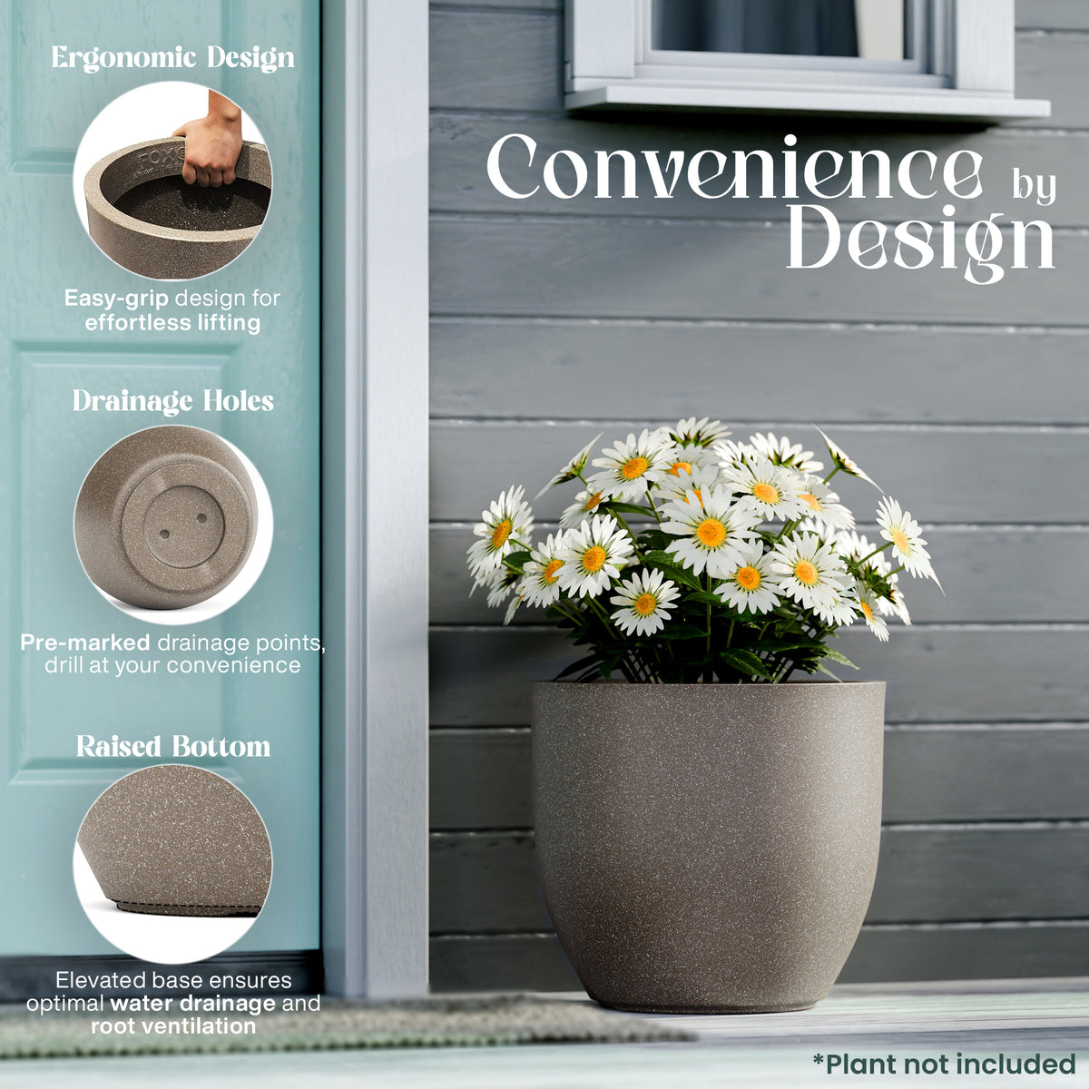 FOX B | P CUP PLANTER 6 INCH TO 15 INCH