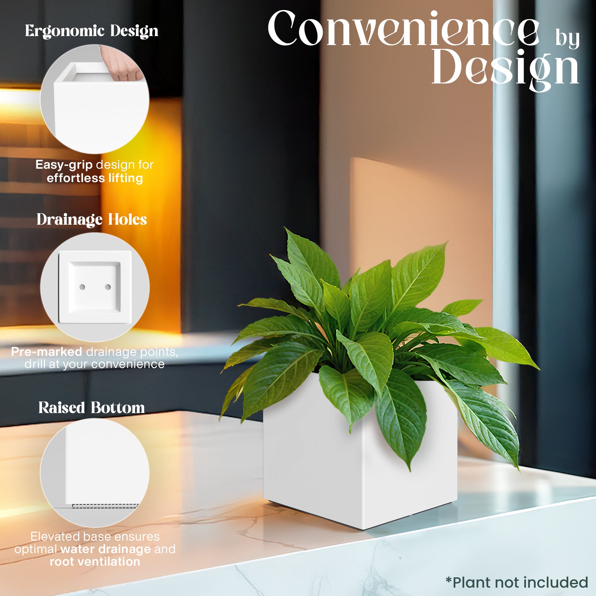 FOX B | CUBO PLANTER