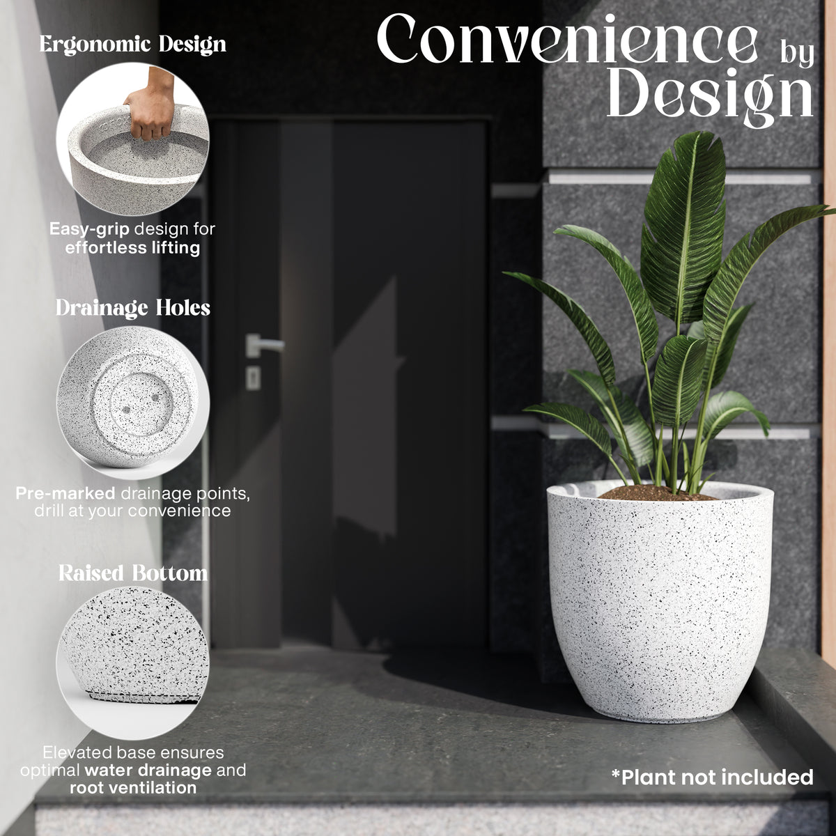 FOX B | P CUP PLANTER 17 INCH TO 40 INCH