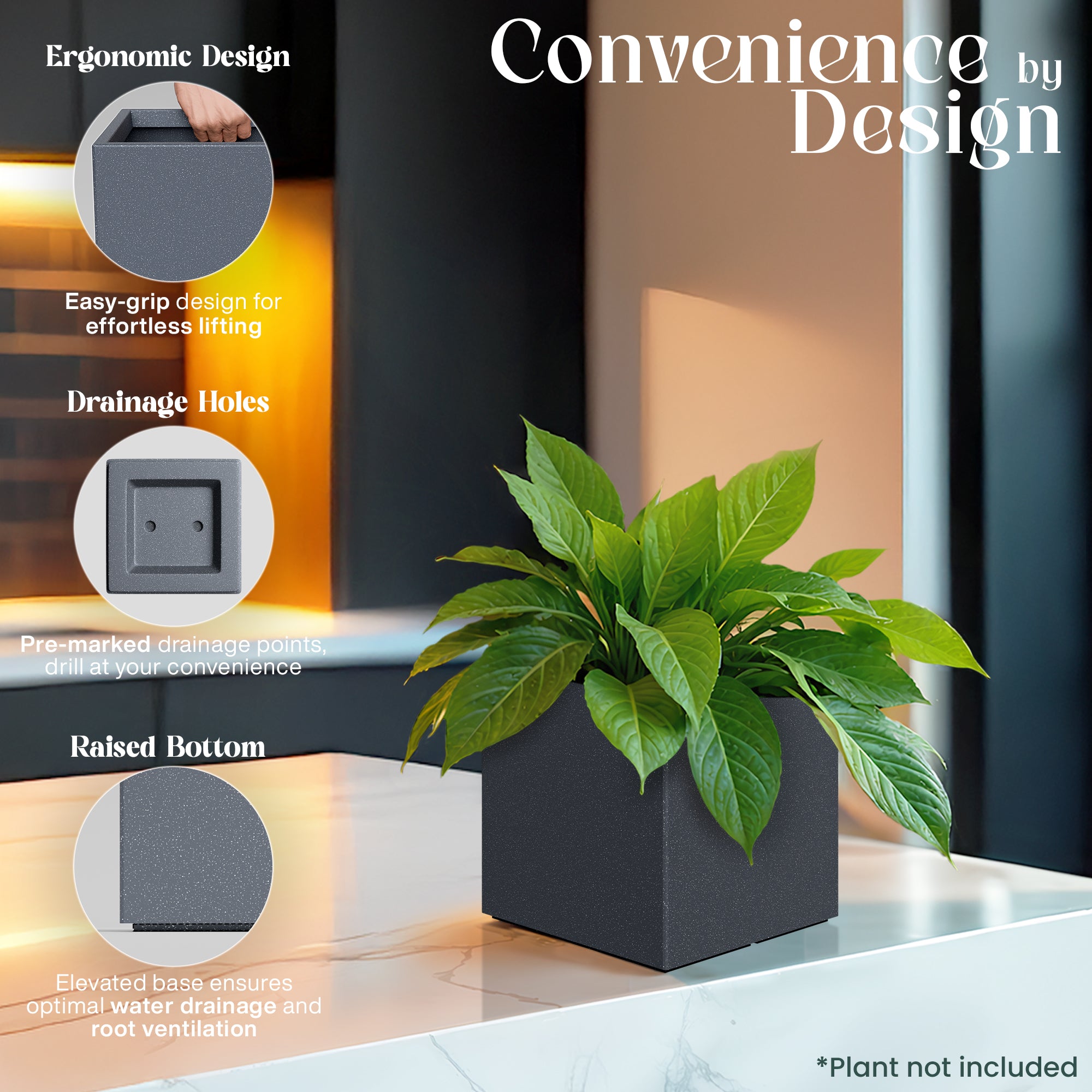 FOX B | CUBO PLANTER