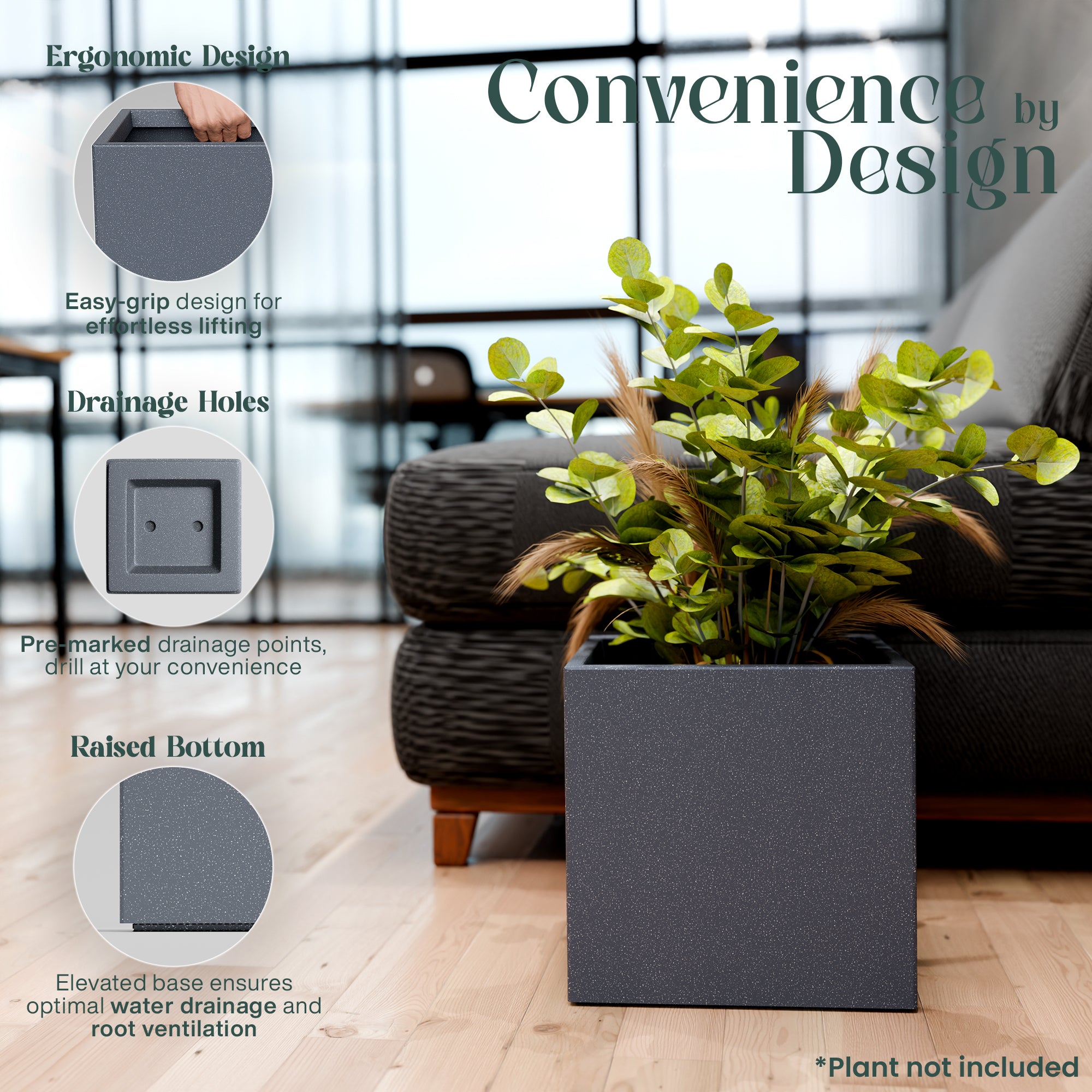 FOX B | CUBO PLANTER