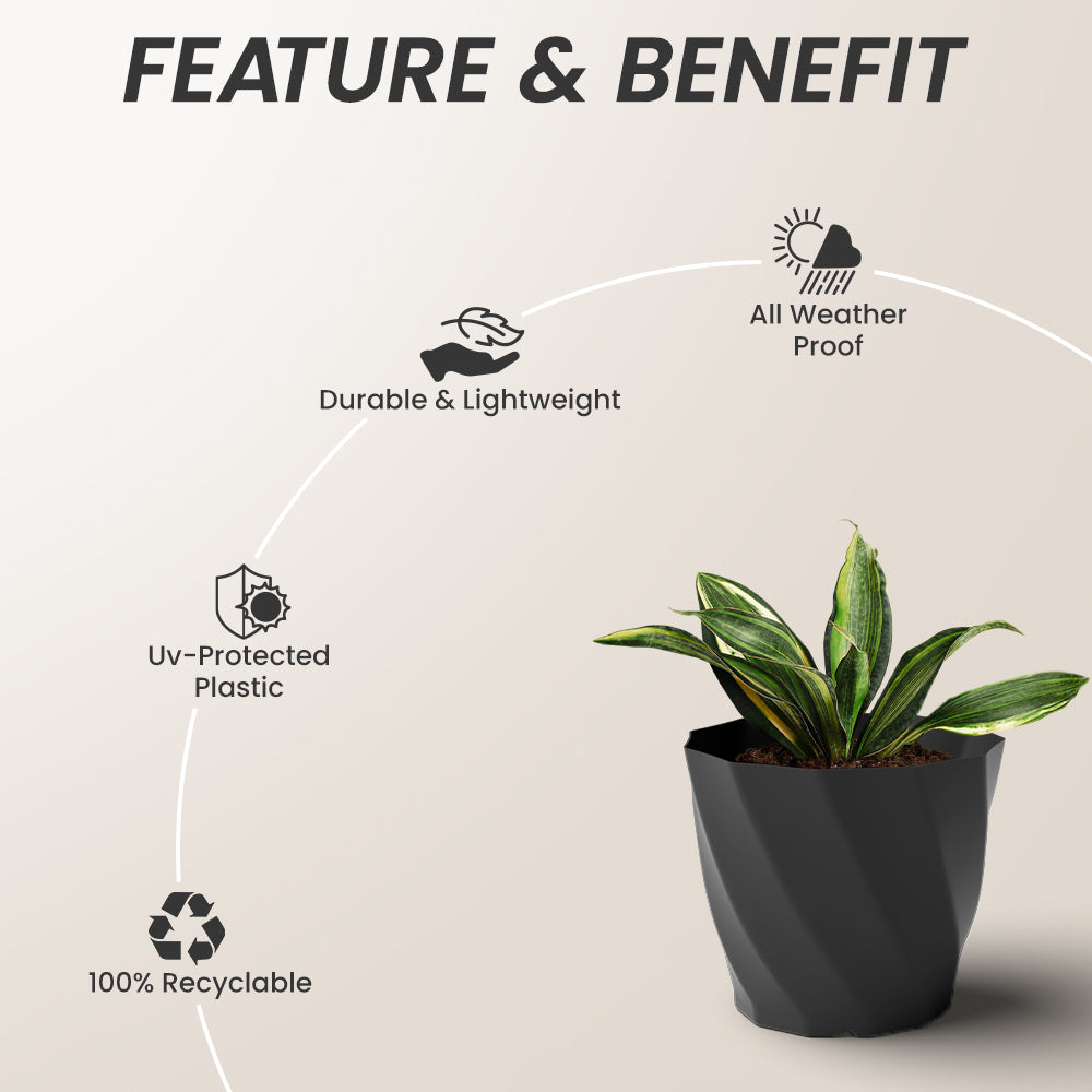 SHERA | SWIRL PLANTER