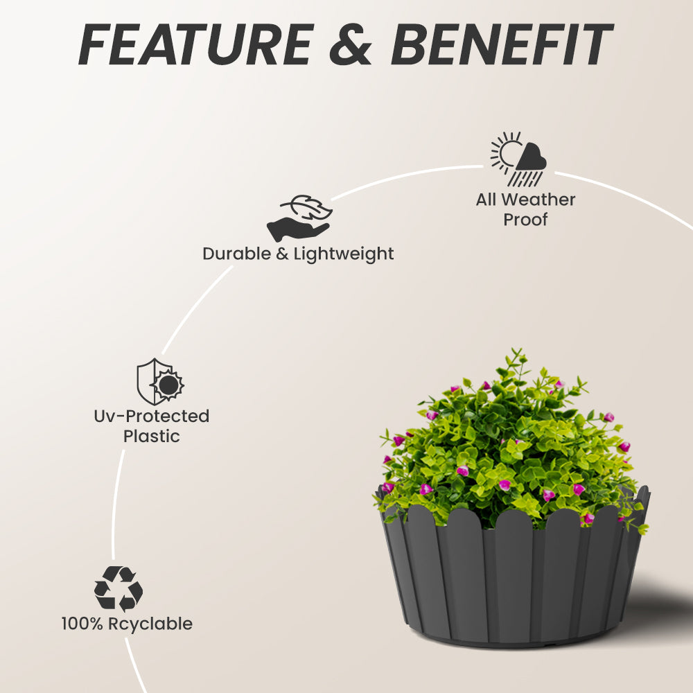 SHERA | FENCE KTR PLANTER