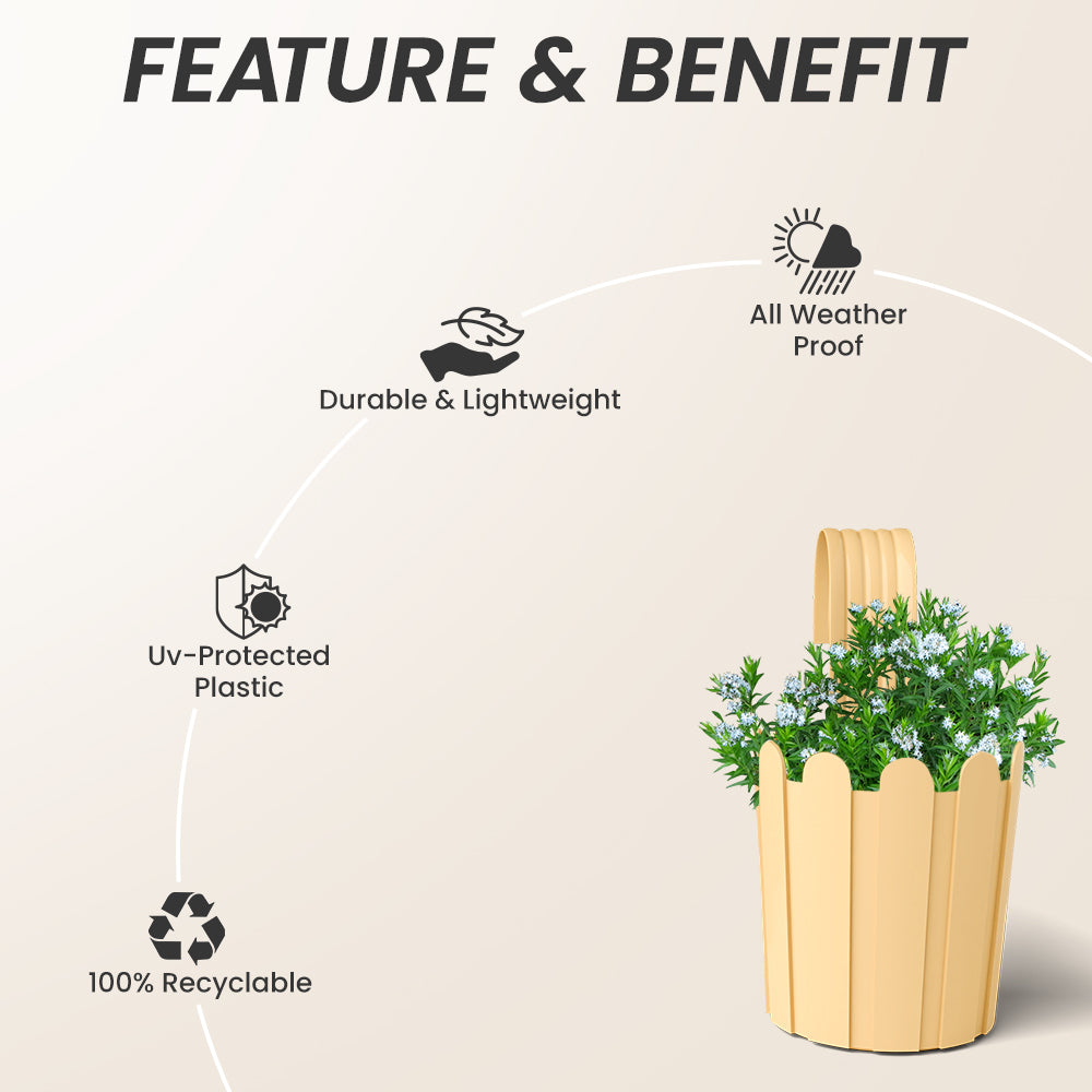 SHERA | FENCE WRL PLANTER