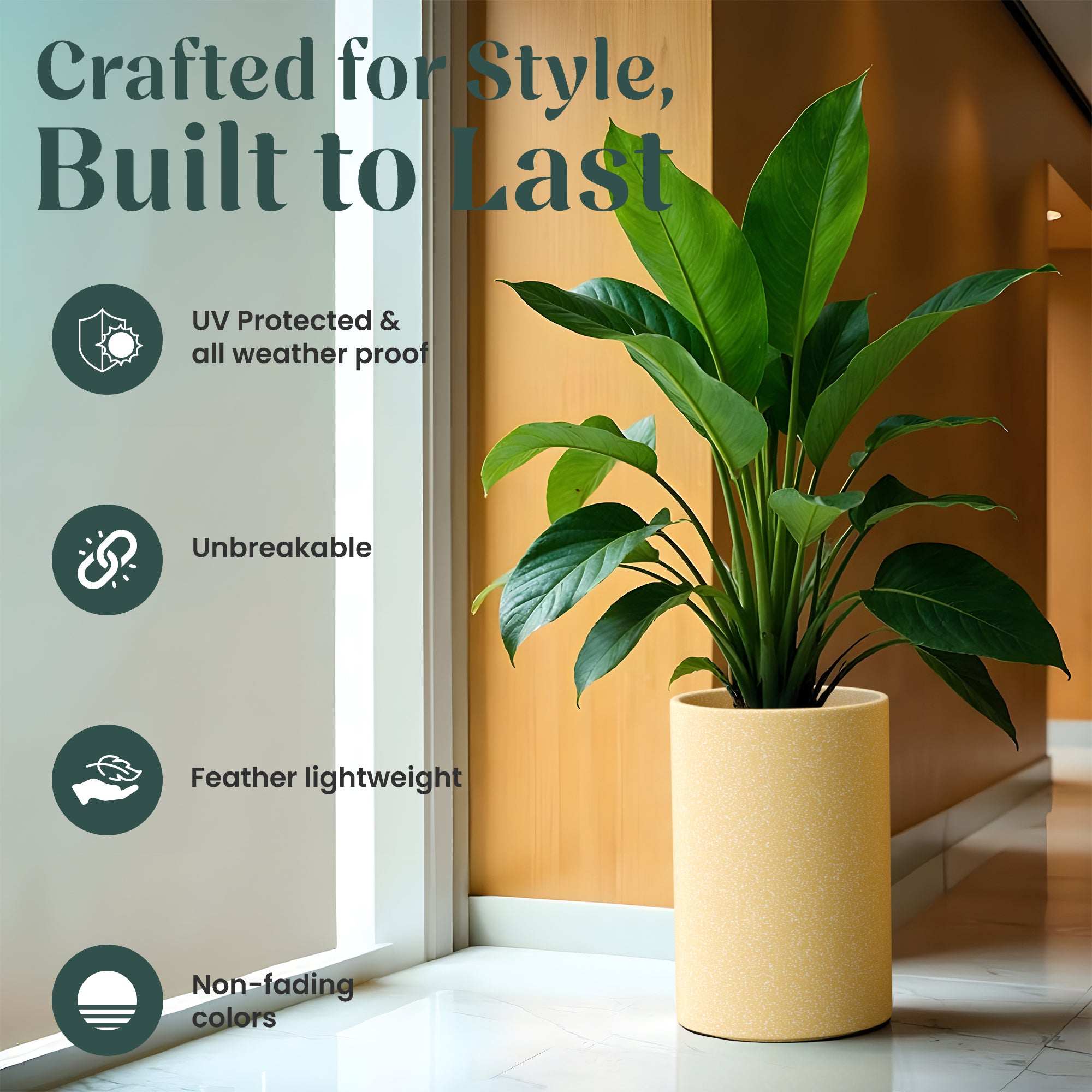 FOX B | CILIN TALL PLANTER