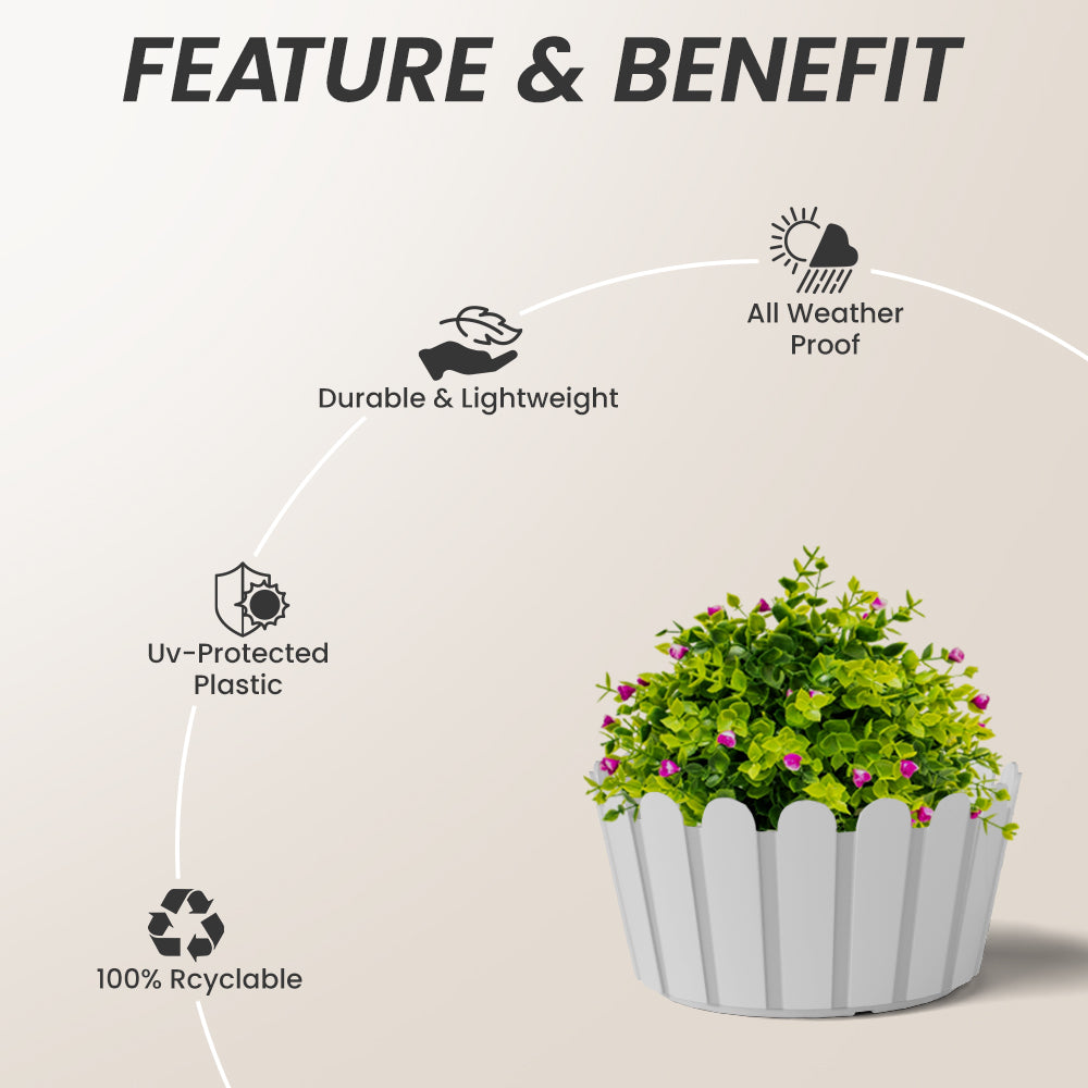 SHERA | FENCE KTR PLANTER