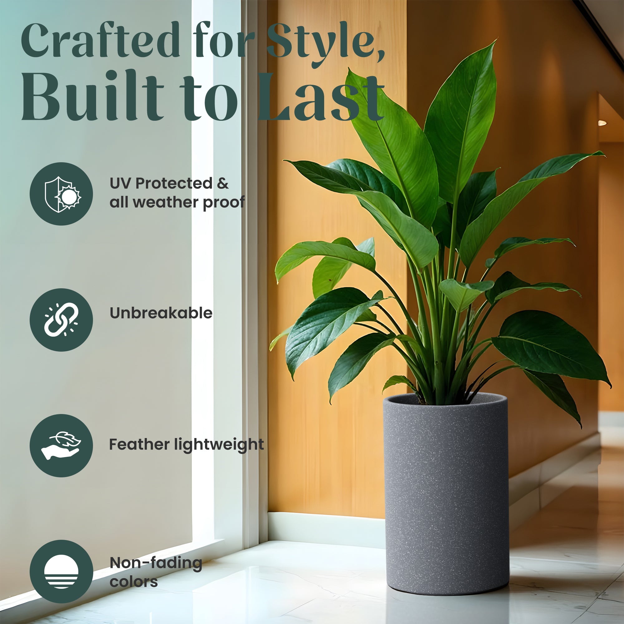FOX B | CILIN TALL PLANTER