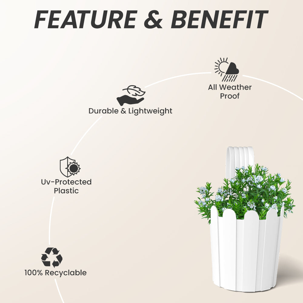 SHERA | FENCE WRL PLANTER