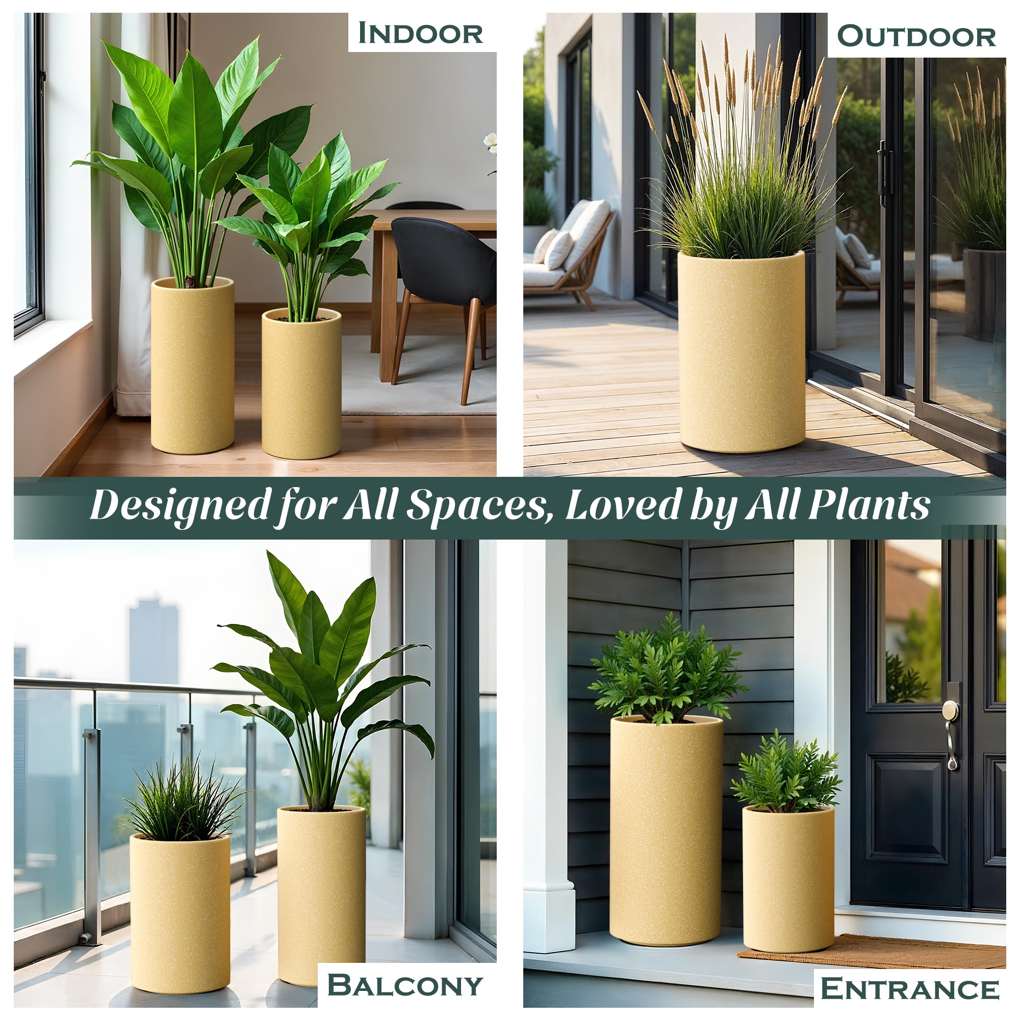 FOX B | CILIN TALL PLANTER