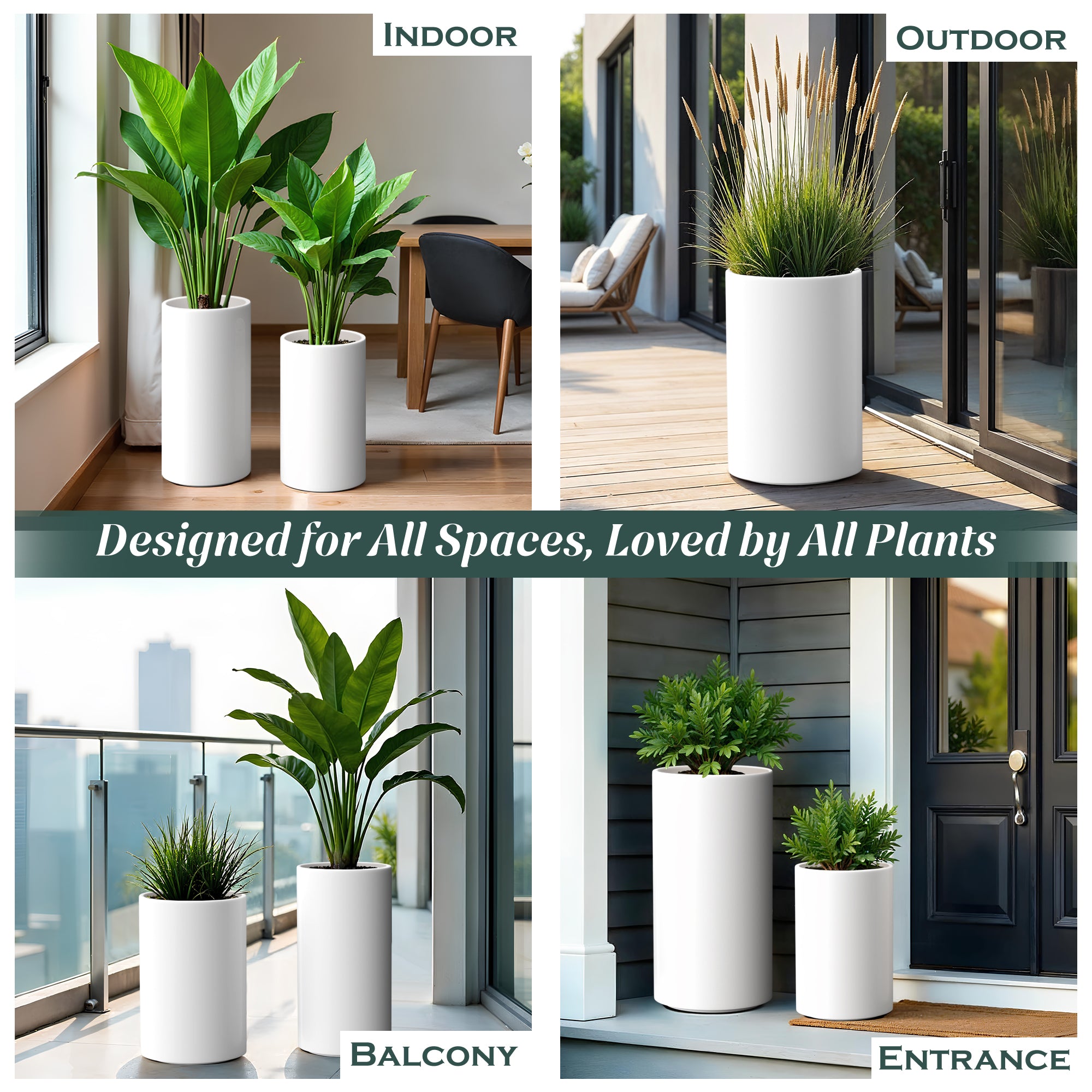 FOX B | CILIN TALL PLANTER