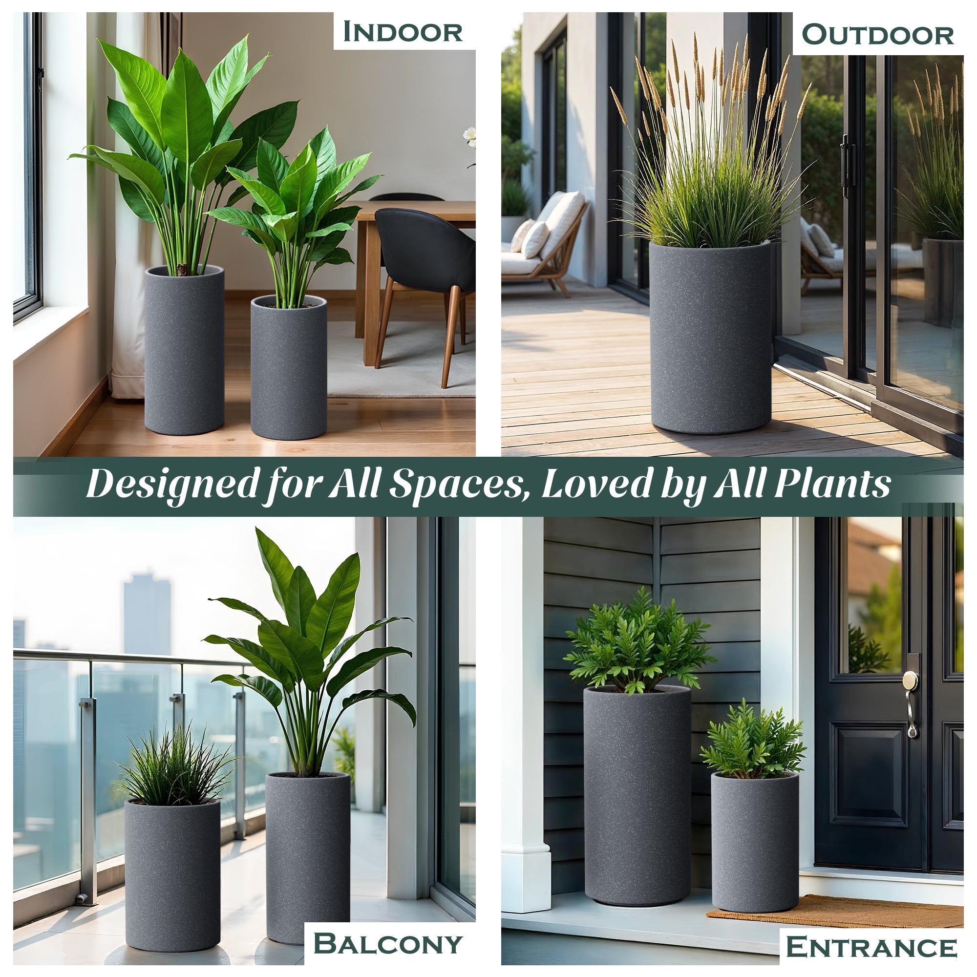 FOX B | CILIN TALL PLANTER
