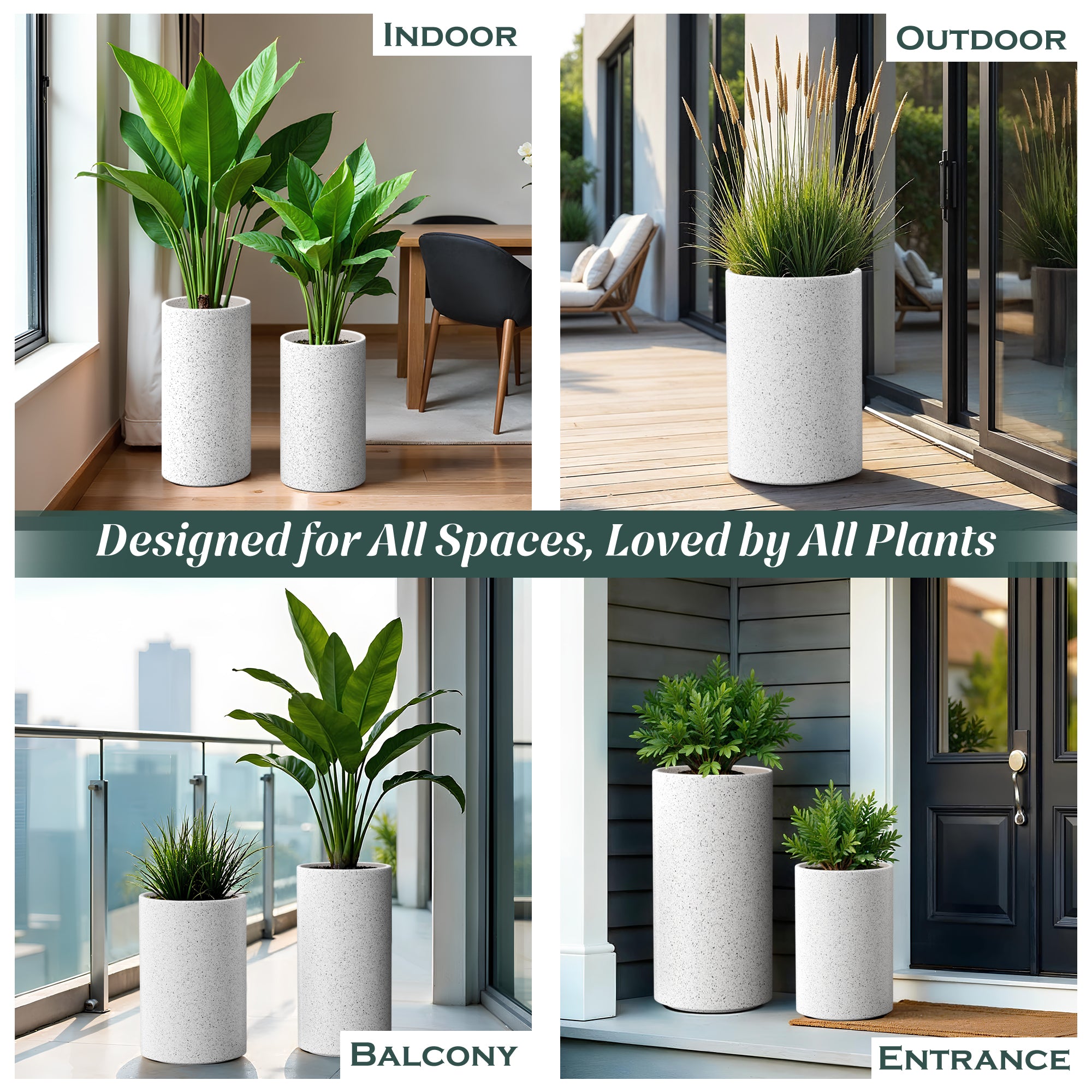 FOX B | CILIN TALL PLANTER