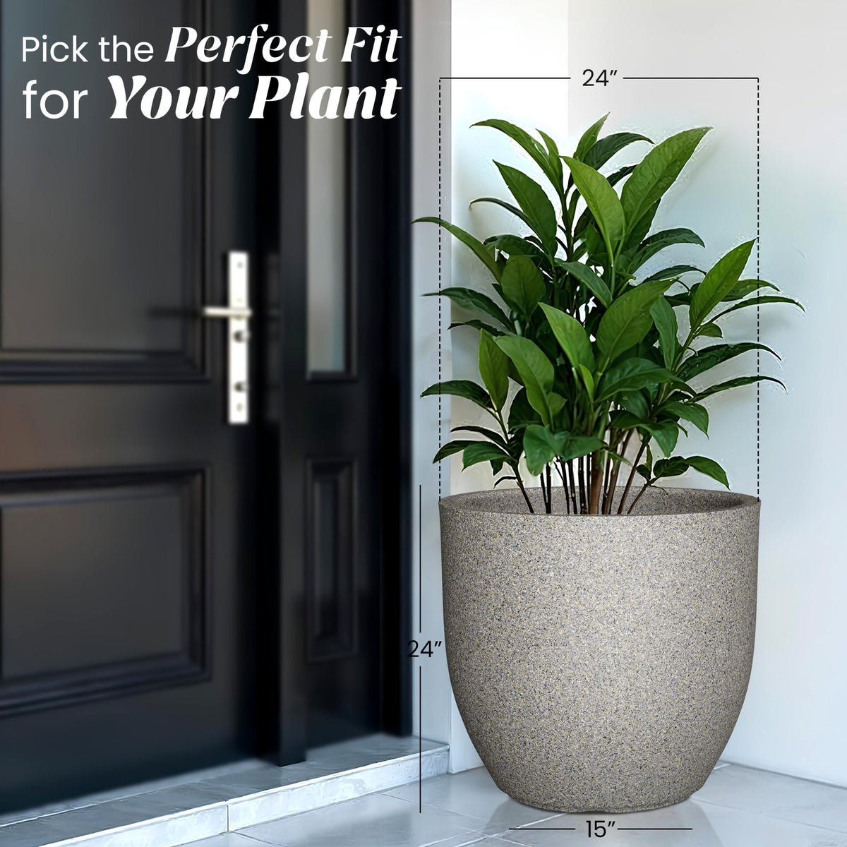 FOX B | P CUP PLANTER 17 INCH TO 40 INCH