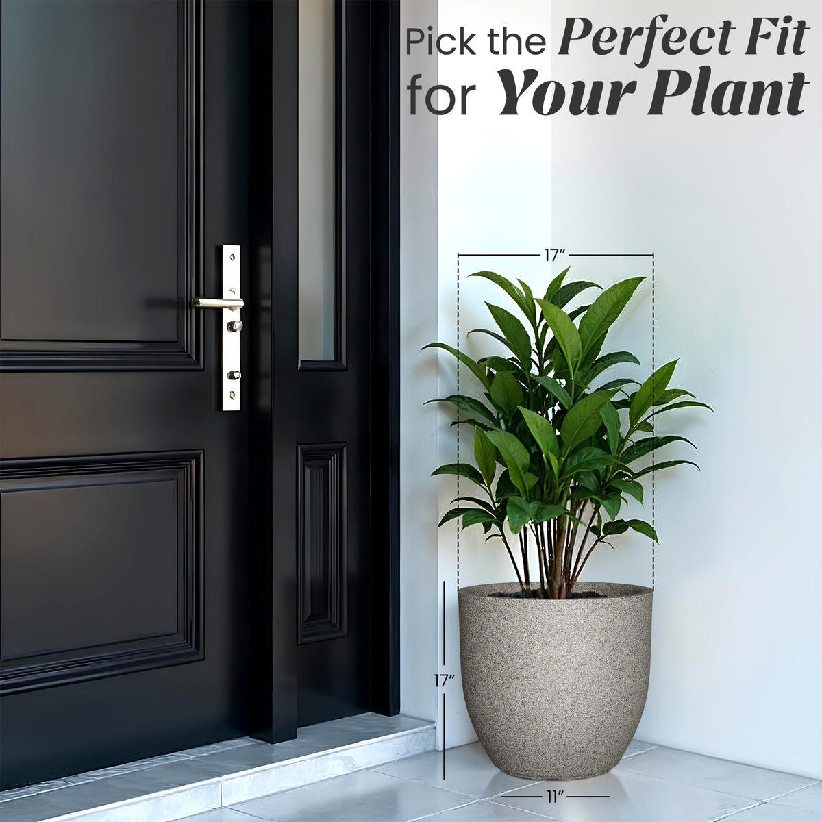 FOX B | P CUP PLANTER 17 INCH TO 40 INCH