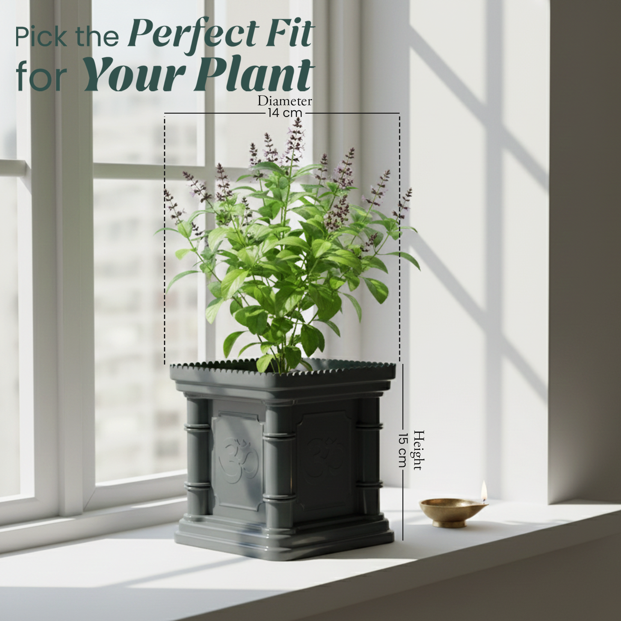 SHERA | TULSI PLANTER