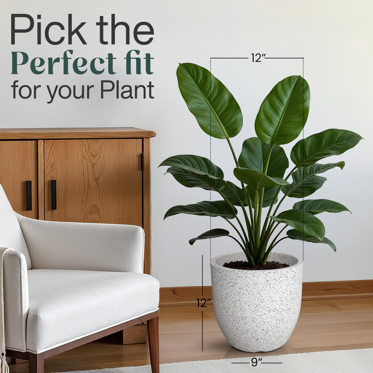 FOX B | P CUP PLANTER 6 INCH TO 15 INCH