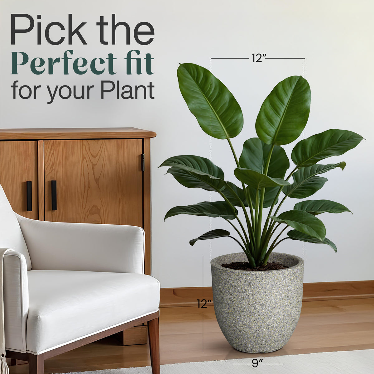 FOX B | P CUP PLANTER 6 INCH TO 15 INCH