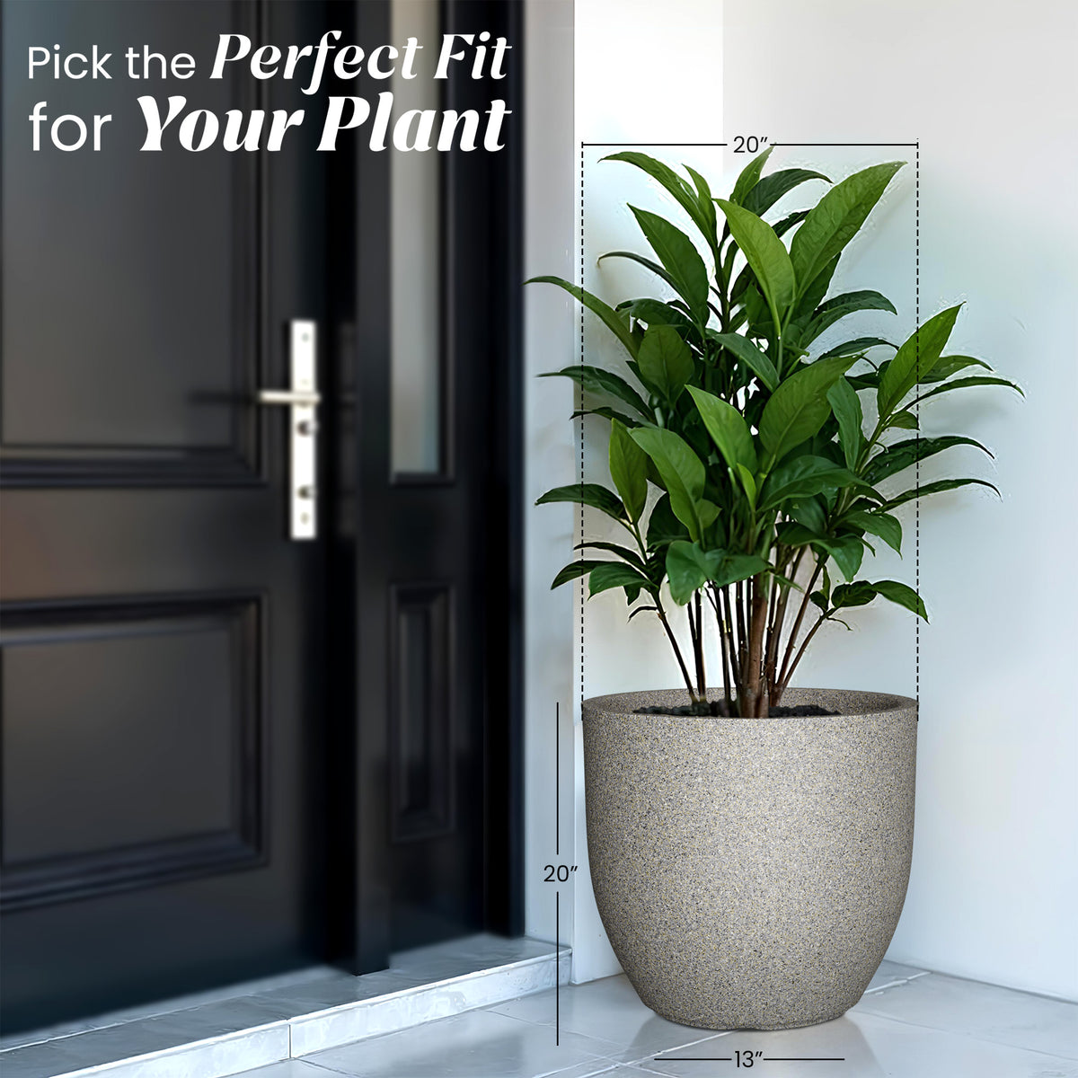 FOX B | P CUP PLANTER 17 INCH TO 40 INCH