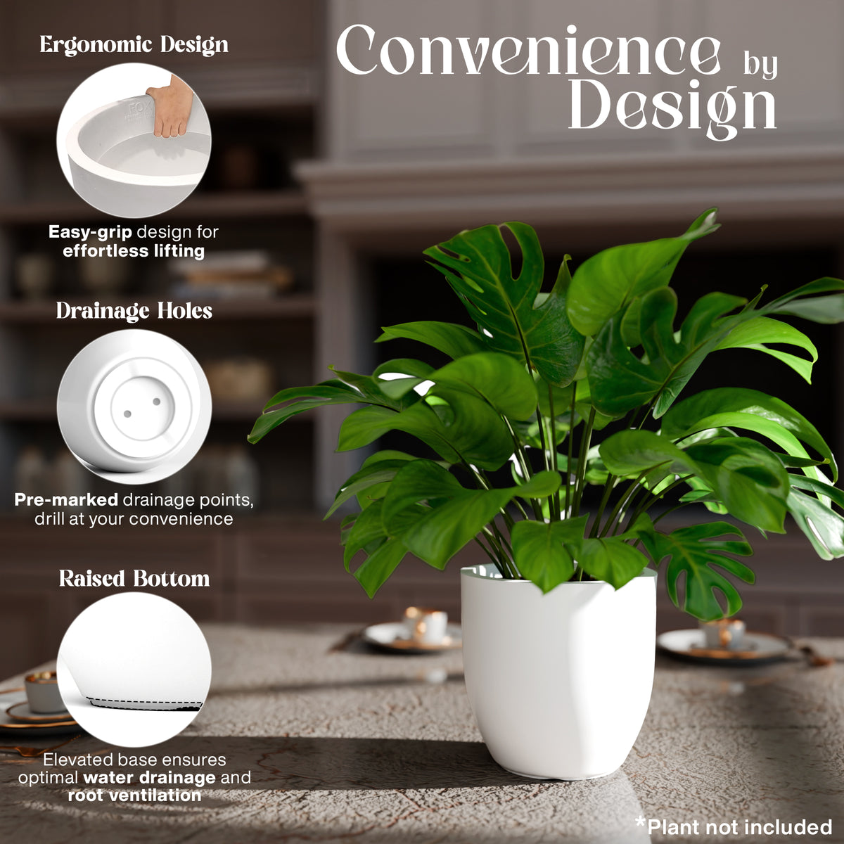 FOX B | P CUP PLANTER 6 INCH TO 15 INCH