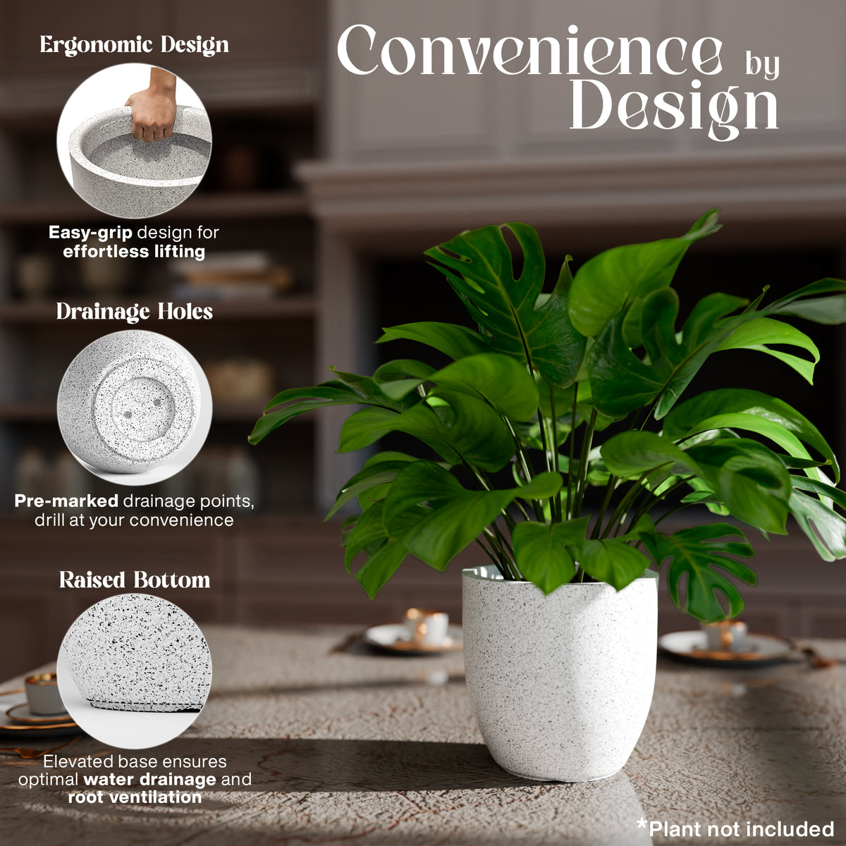 FOX B | P CUP PLANTER 6 INCH TO 15 INCH