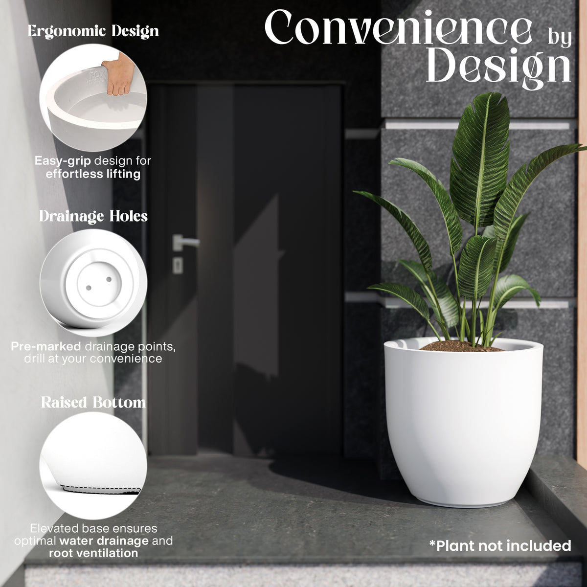 FOX B | P CUP PLANTER 17 INCH TO 40 INCH