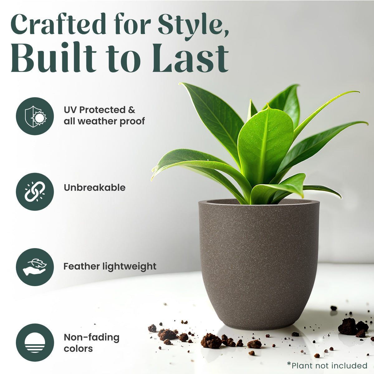 FOX B | P CUP PLANTER 17 INCH TO 40 INCH
