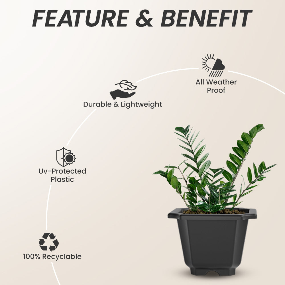 SHERA | OCTA PLANTER SET OF 3
