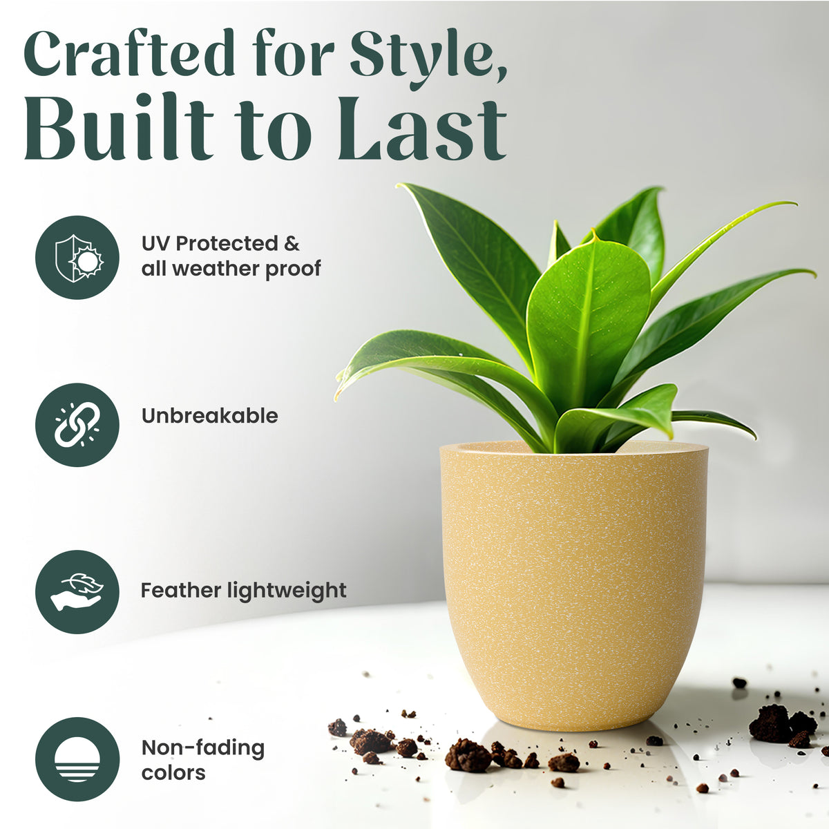 FOX B | P CUP PLANTER 6 INCH TO 15 INCH